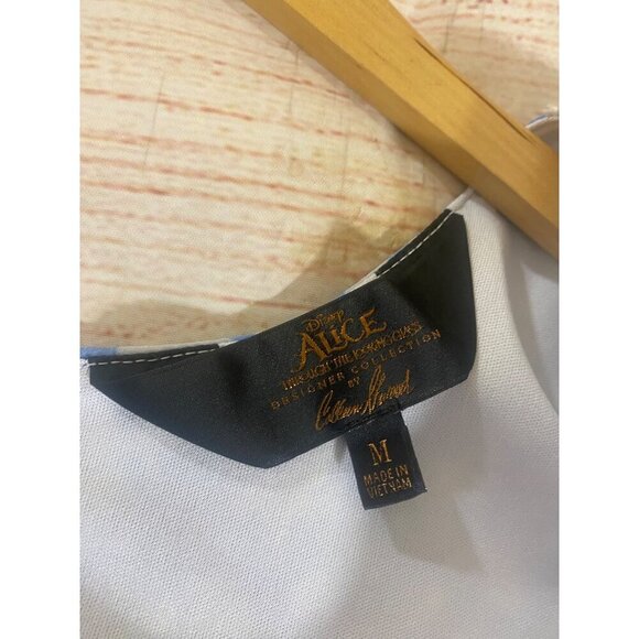 Disney Alice Through The Looking Glass Blue Lace Floral Dress - Medium - Picture 11 of 16